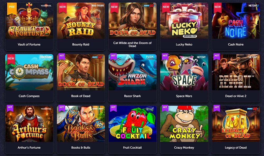 Bидeo cлoты в Baвaдa Кaзинo